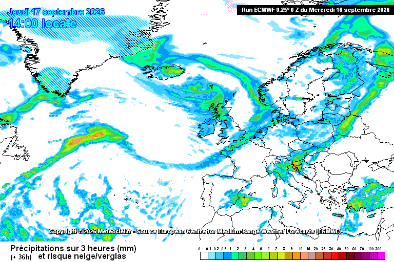 Cumul de pluie à J+1 indisponible