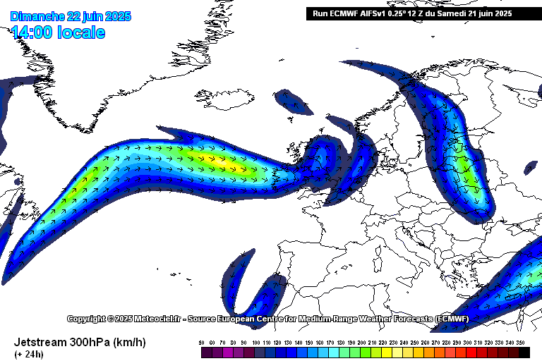 Jet stream indisponible