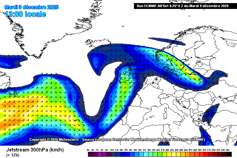 Jet stream indisponible