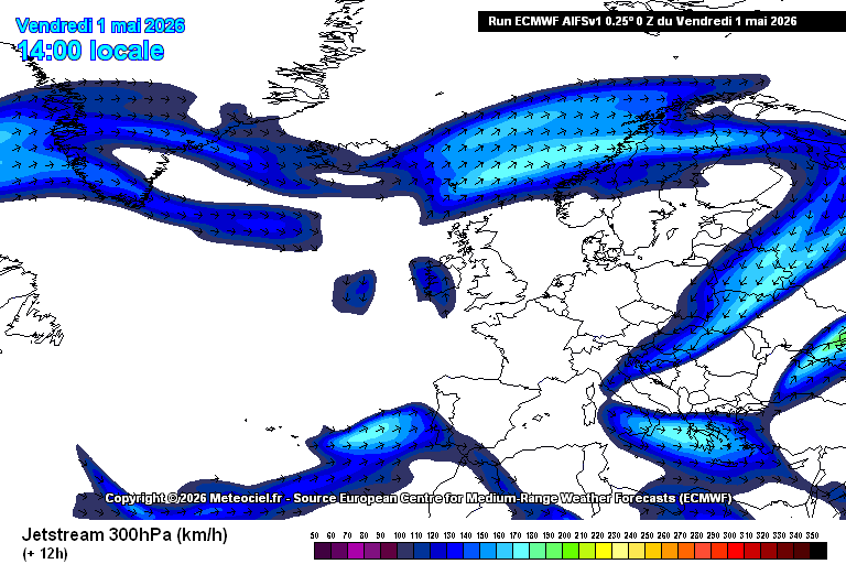 Jet stream indisponible