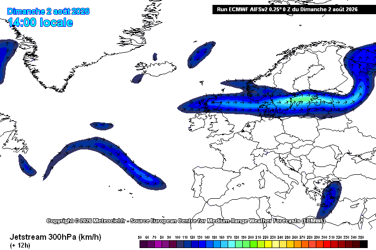 Jet stream indisponible